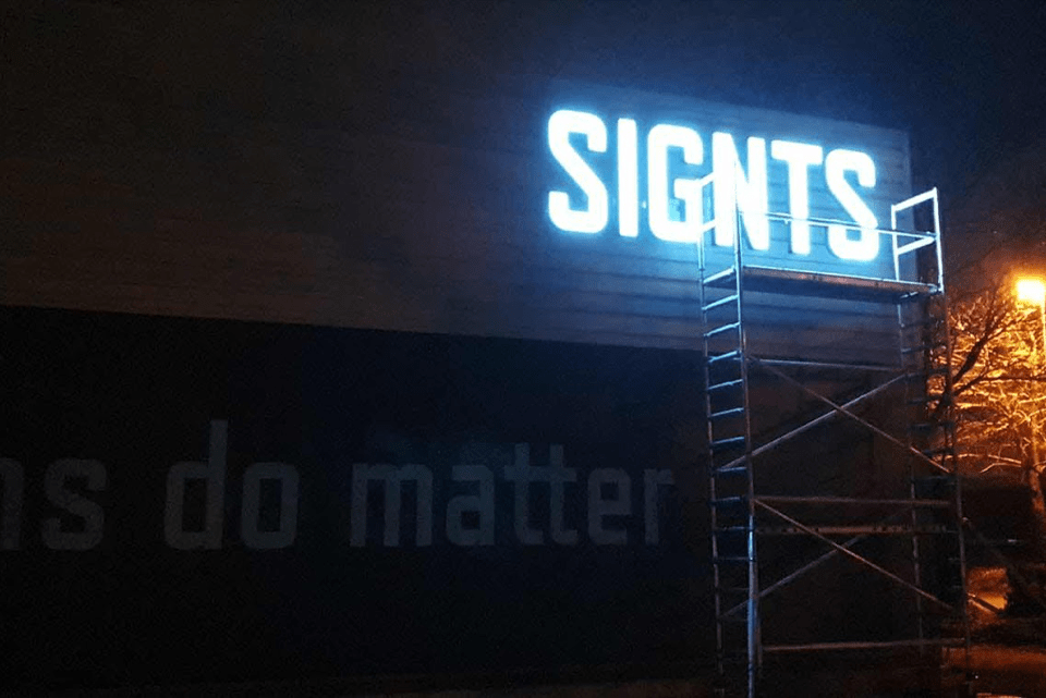 Lichtreclame SIGNTS