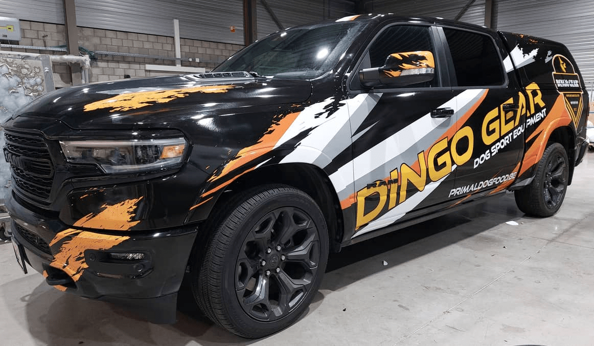 Full colour wrap primal dogfood
