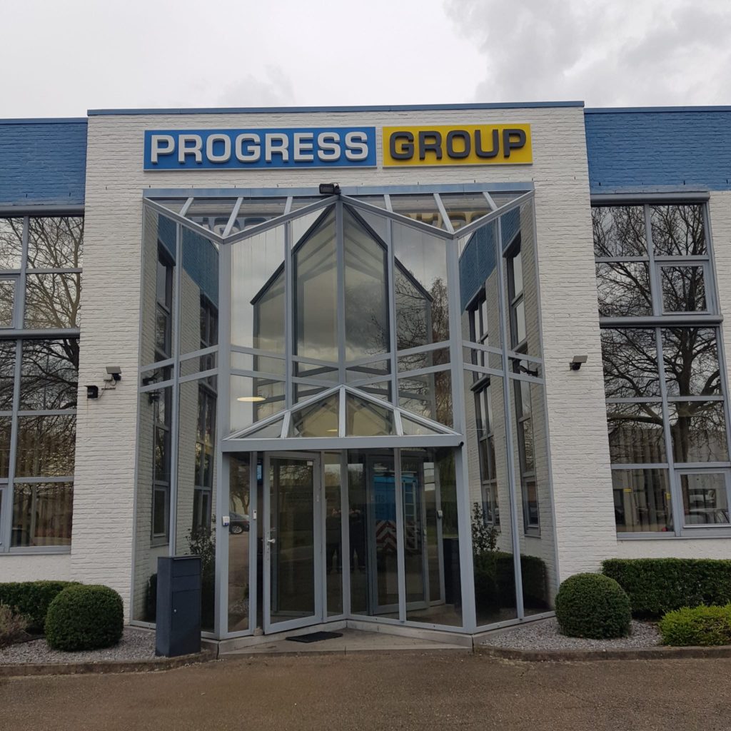 Rebranding voor Progress Group - Signts